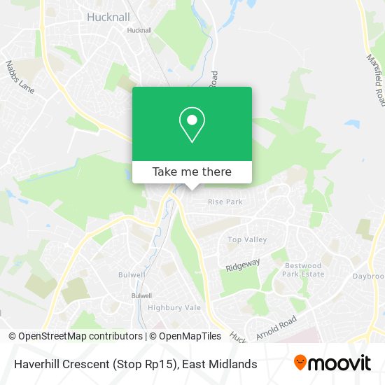 Haverhill Crescent (Stop Rp15) map