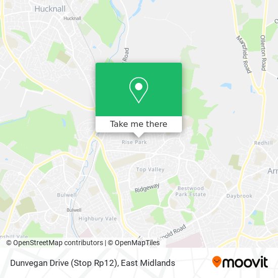 Dunvegan Drive (Stop Rp12) map