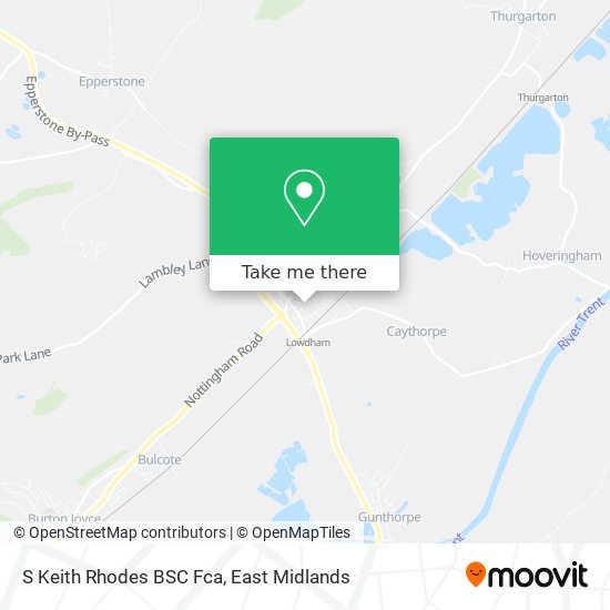 S Keith Rhodes BSC Fca map