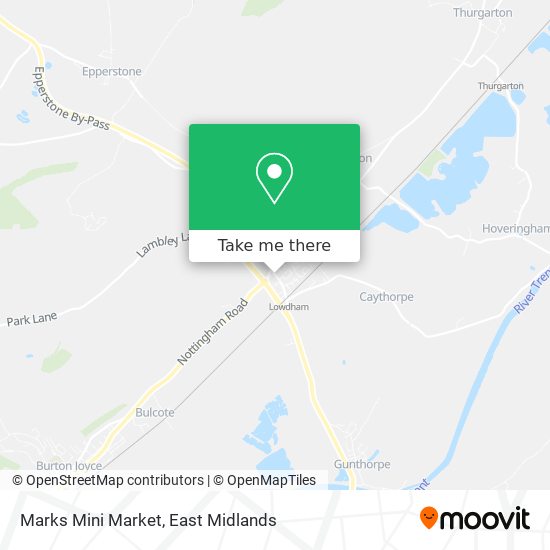Marks Mini Market map