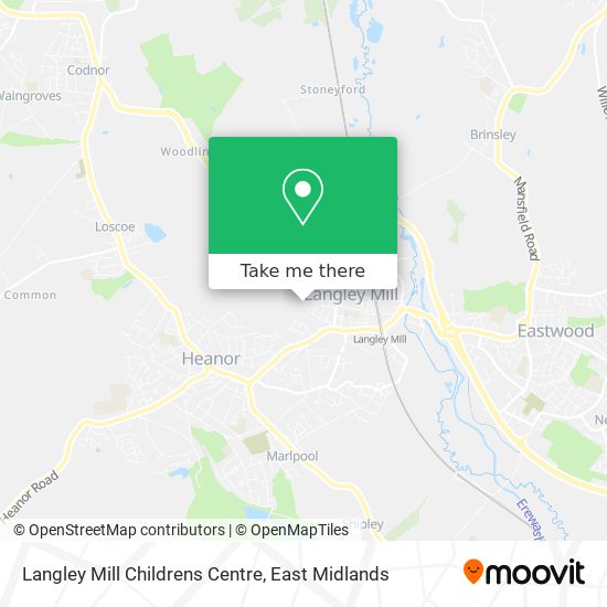 Langley Mill Childrens Centre map