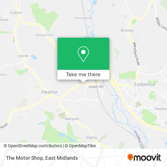 The Motor Shop map