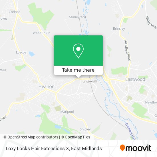 Loxy Locks Hair Extensions X map