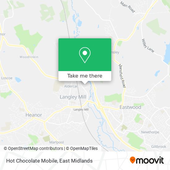 Hot Chocolate Mobile map