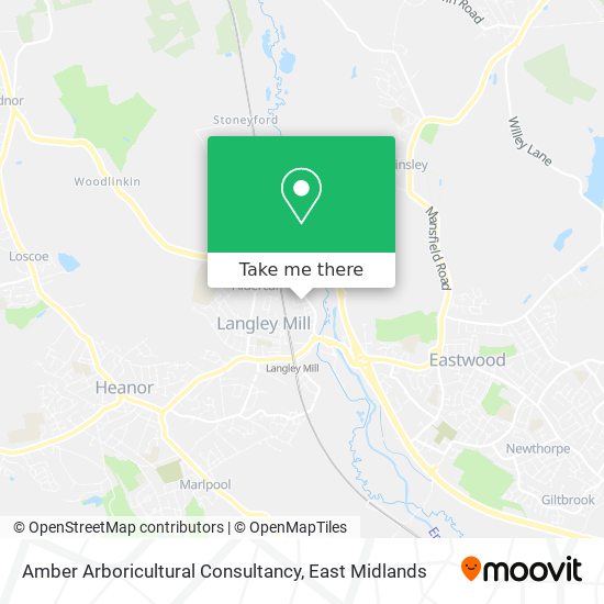 Amber Arboricultural Consultancy map