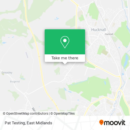 Pat Testing map