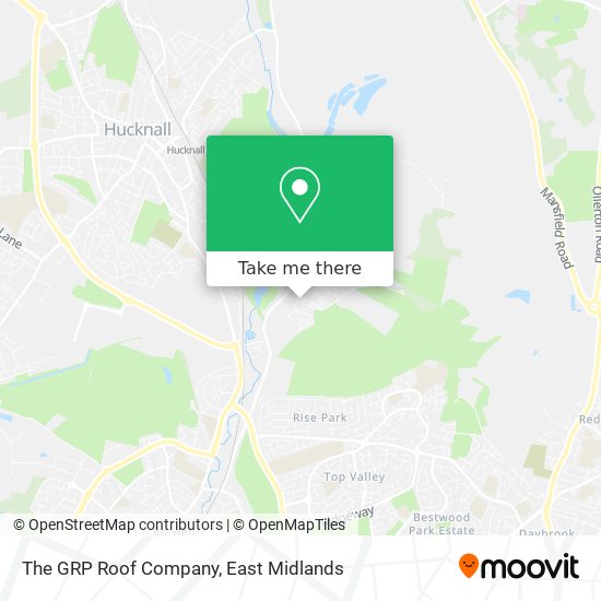 The GRP Roof Company map