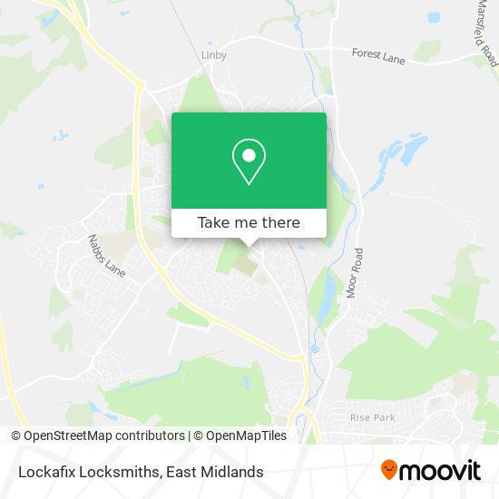 Lockafix Locksmiths map