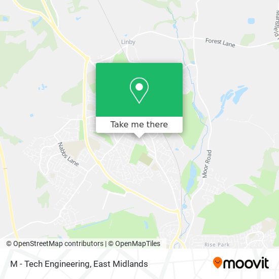 M - Tech Engineering map