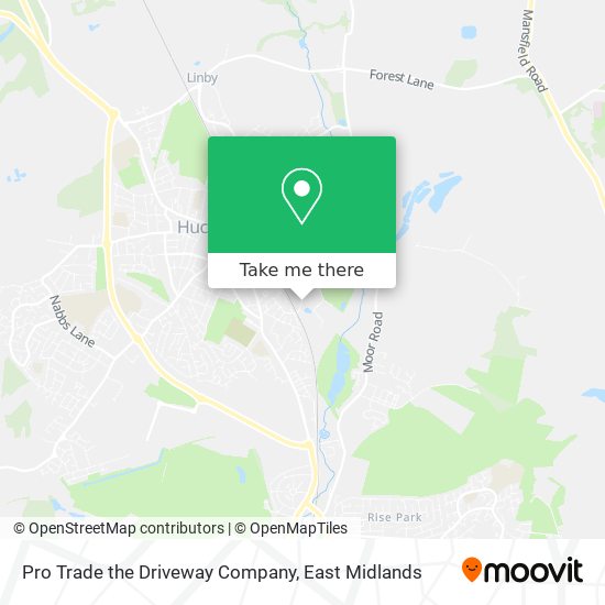 Pro Trade the Driveway Company map