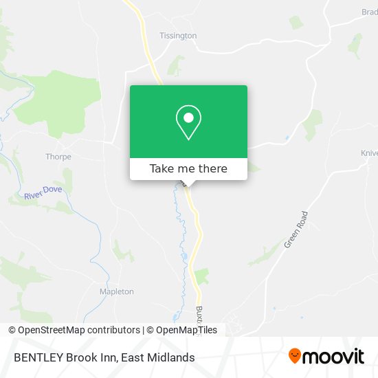 BENTLEY Brook Inn map