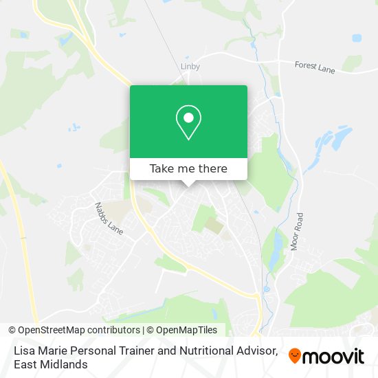 Lisa Marie Personal Trainer and Nutritional Advisor map