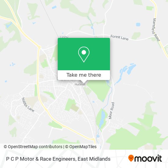 P C P Motor & Race Engineers map