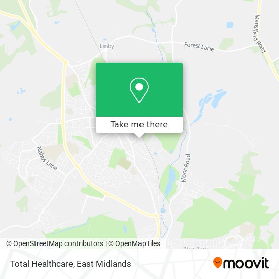 Total Healthcare map