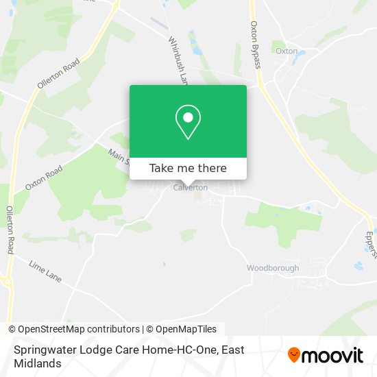 Springwater Lodge Care Home-HC-One map