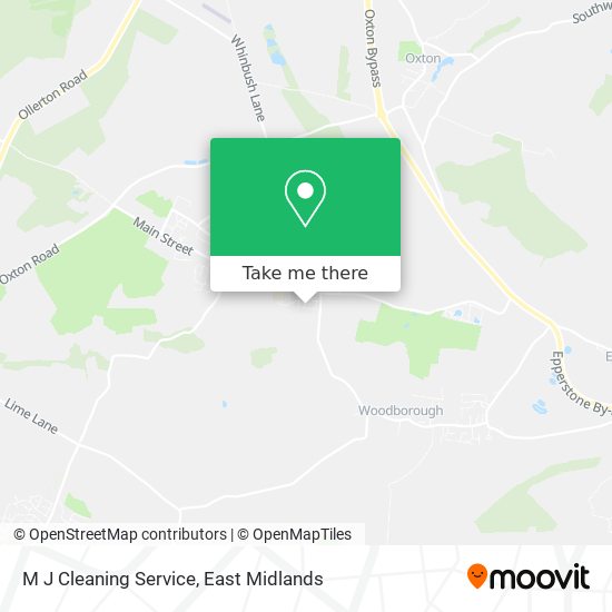M J Cleaning Service map
