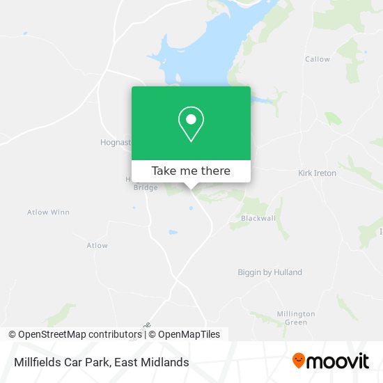 Millfields Car Park map