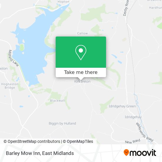 Barley Mow Inn map