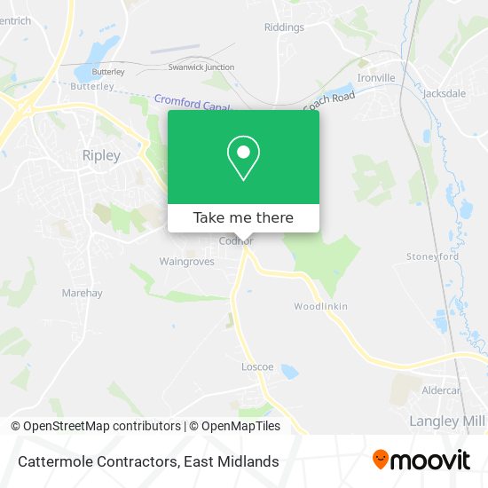 Cattermole Contractors map