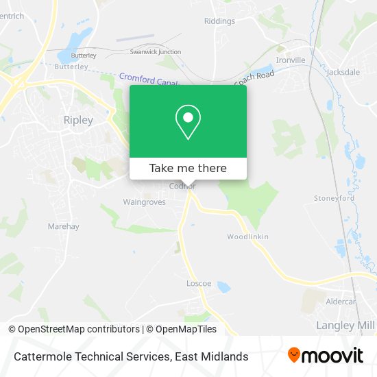 Cattermole Technical Services map