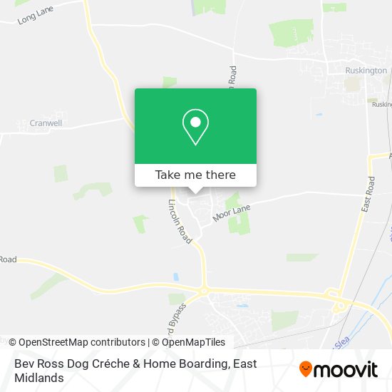 Bev Ross Dog Créche & Home Boarding map