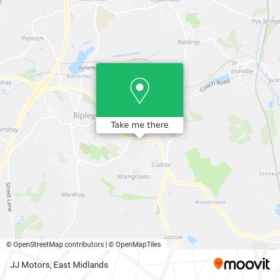 JJ Motors map