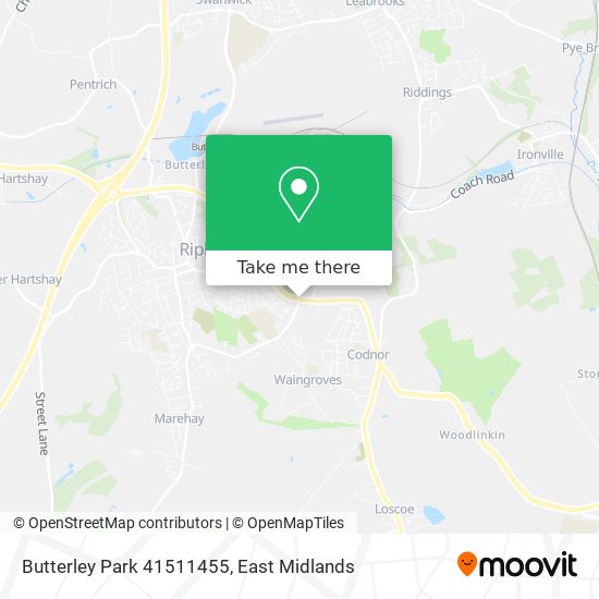 Butterley Park 41511455 map