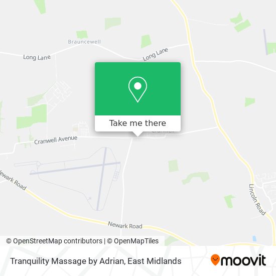 Tranquility Massage by Adrian map