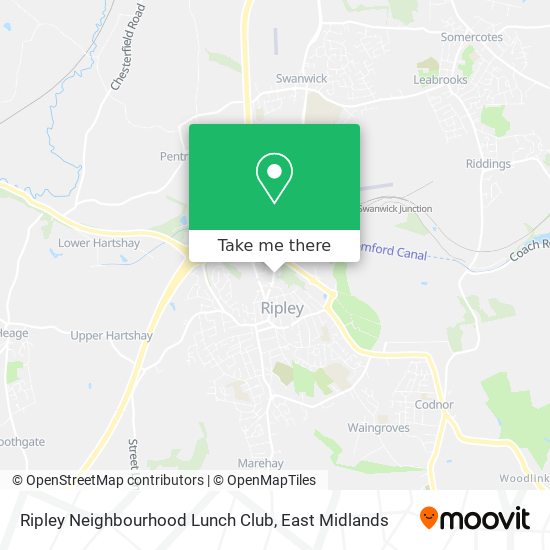 Ripley Neighbourhood Lunch Club map