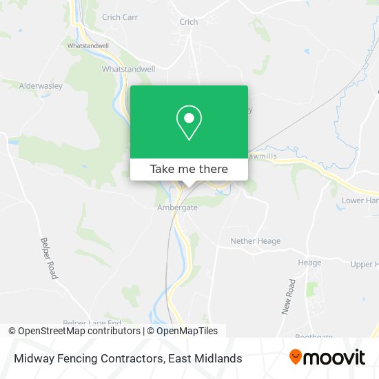 Midway Fencing Contractors map