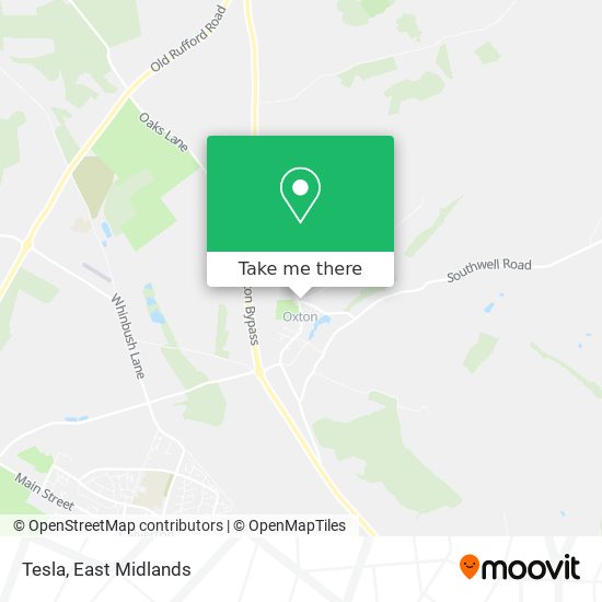 Tesla map