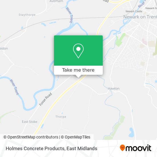 Holmes Concrete Products map