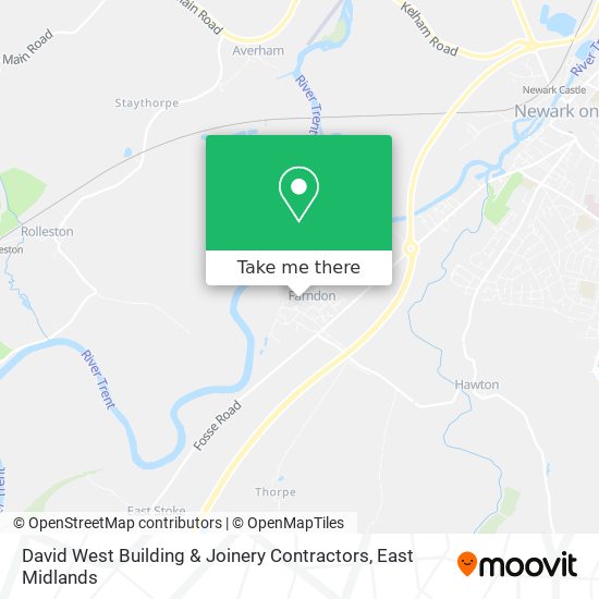 David West Building & Joinery Contractors map