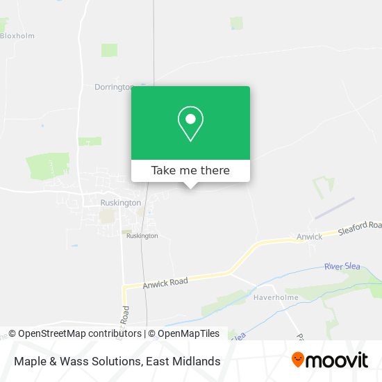 Maple & Wass Solutions map