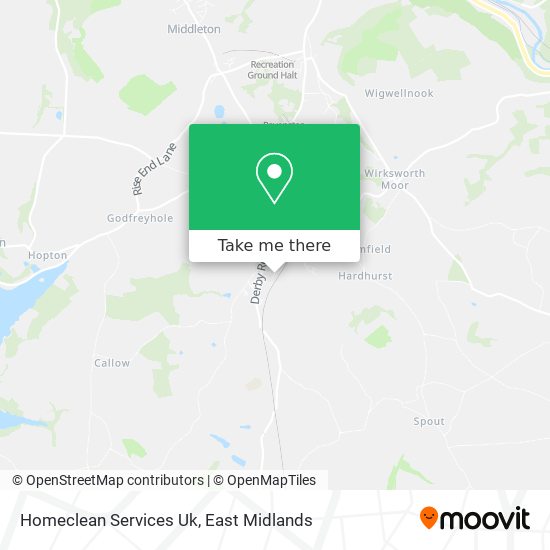 Homeclean Services Uk map