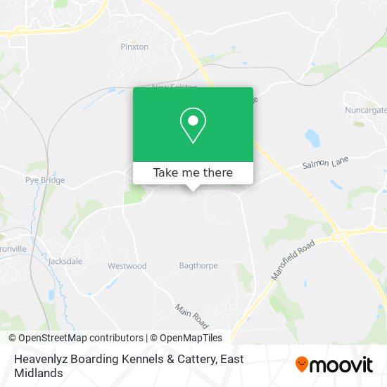 Heavenlyz Boarding Kennels & Cattery map