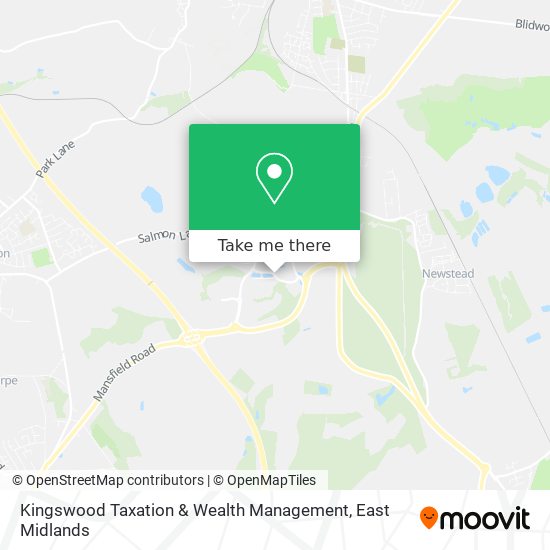 Kingswood Taxation & Wealth Management map