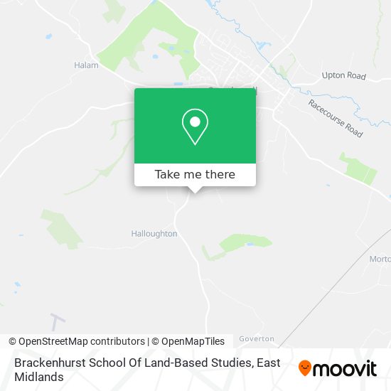 Brackenhurst School Of Land-Based Studies map