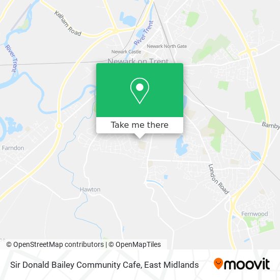 Sir Donald Bailey Community Cafe map