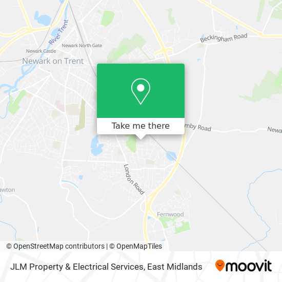 JLM Property & Electrical Services map