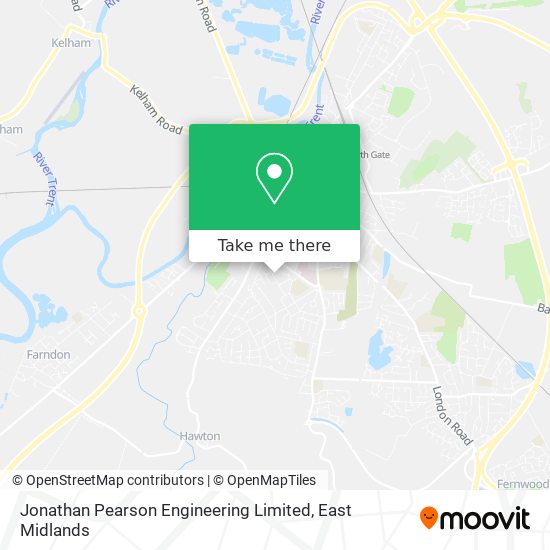 Jonathan Pearson Engineering Limited map