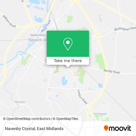 Navenby Crystal map