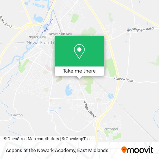 Aspens at the Newark Academy map