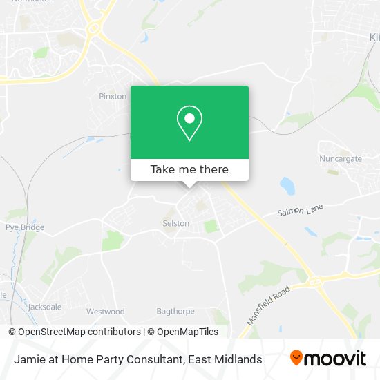 Jamie at Home Party Consultant map