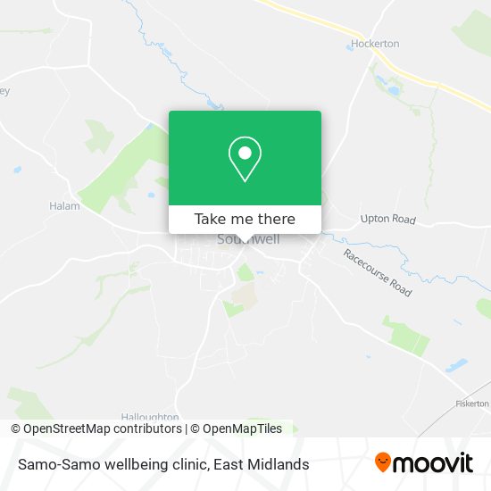 Samo-Samo wellbeing clinic map