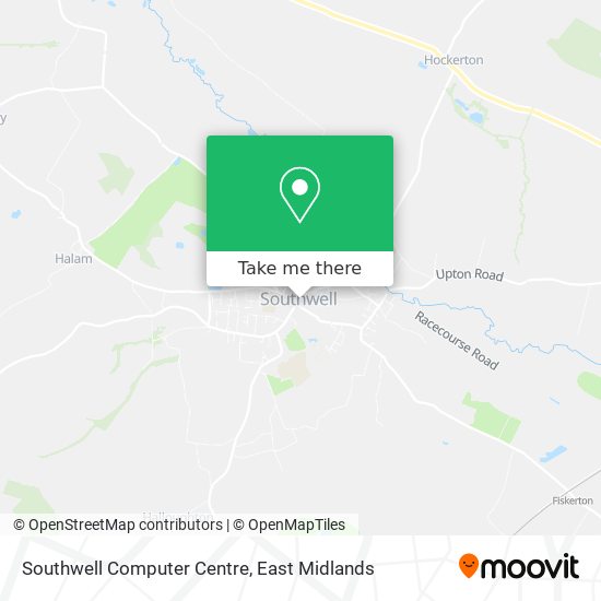 Southwell Computer Centre map