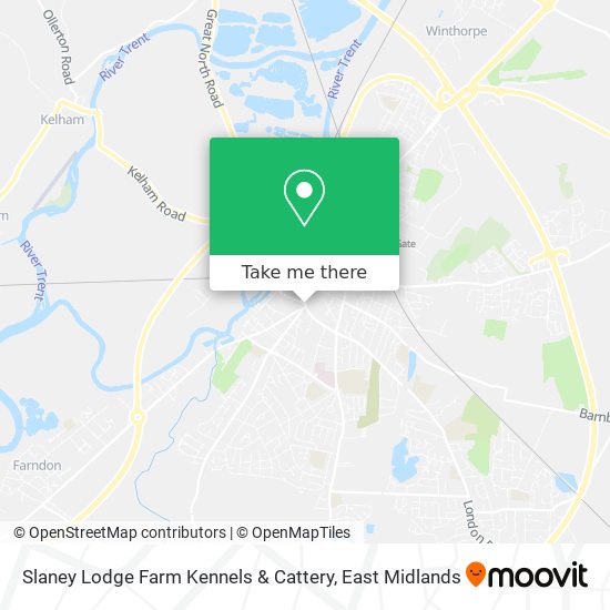 Slaney Lodge Farm Kennels & Cattery map