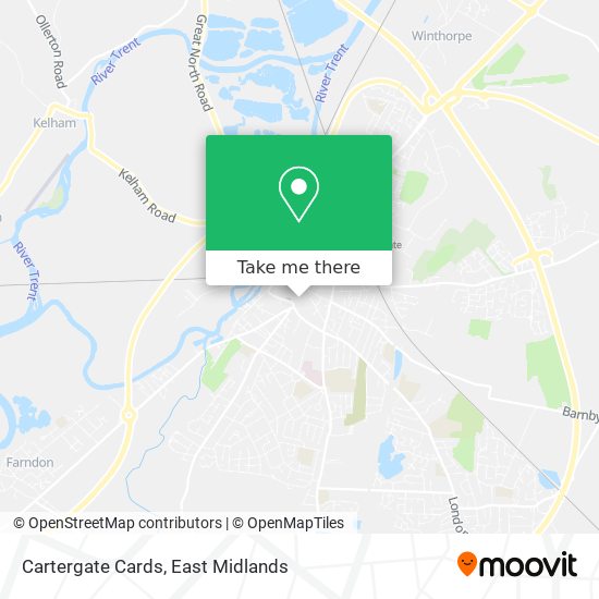 Cartergate Cards map