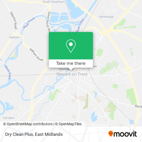 Dry Clean Plus map