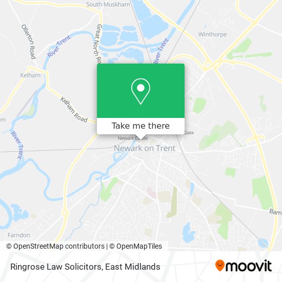 Ringrose Law Solicitors map